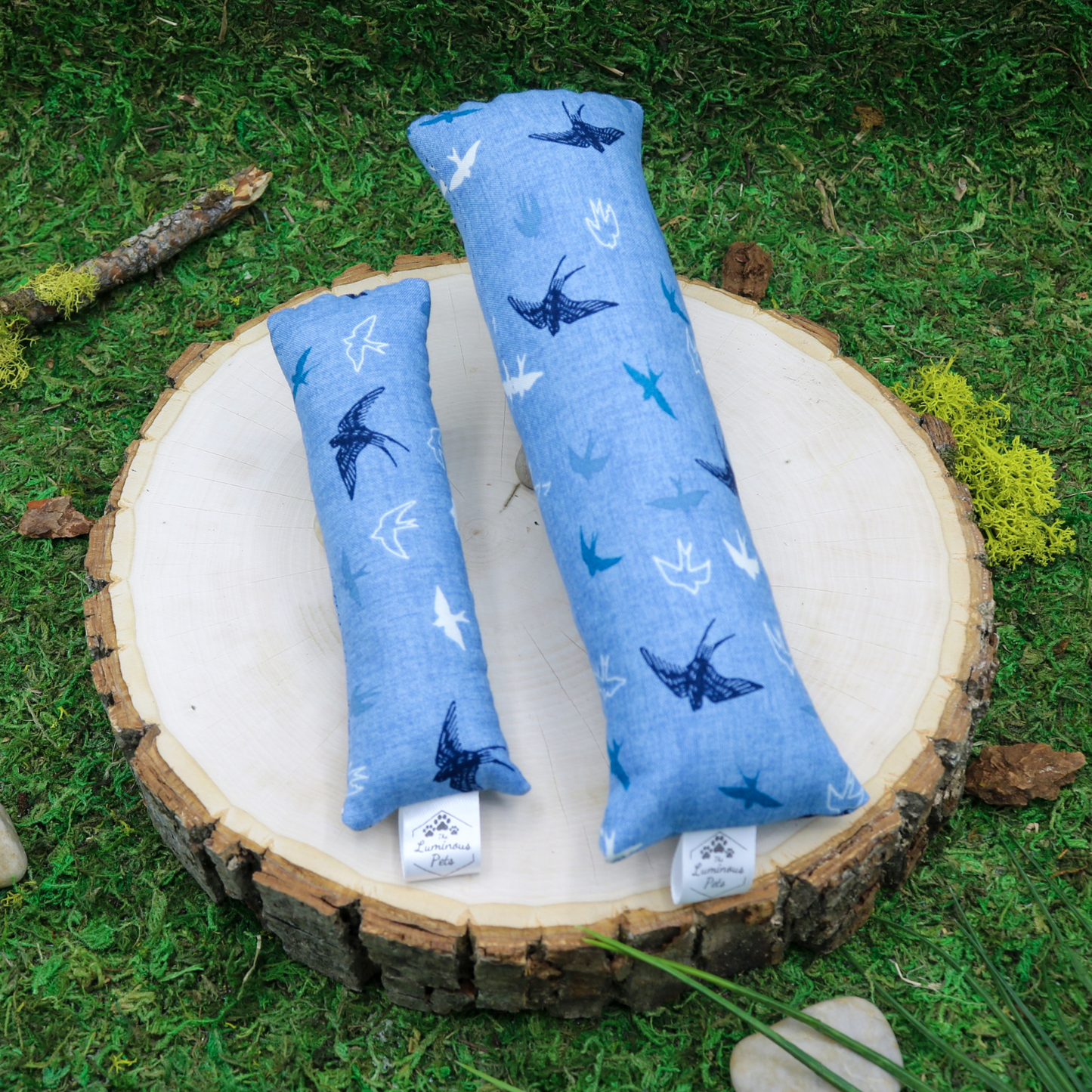 Catnip and Valerian Root Cat Toy Handmade by The Luminous Pets - Bird in Flight