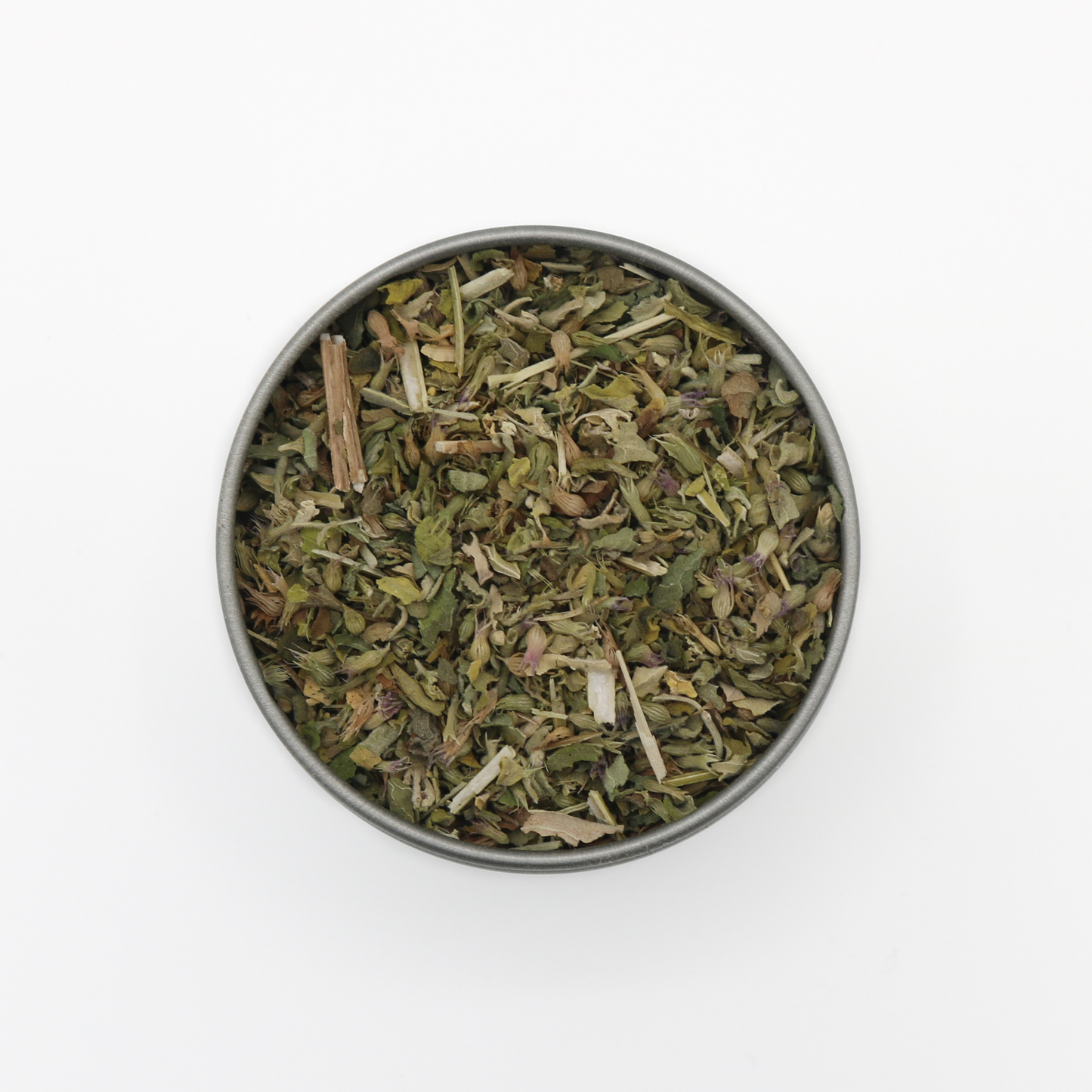 Organic catnip and valerian root in tin by The Luminous Pets