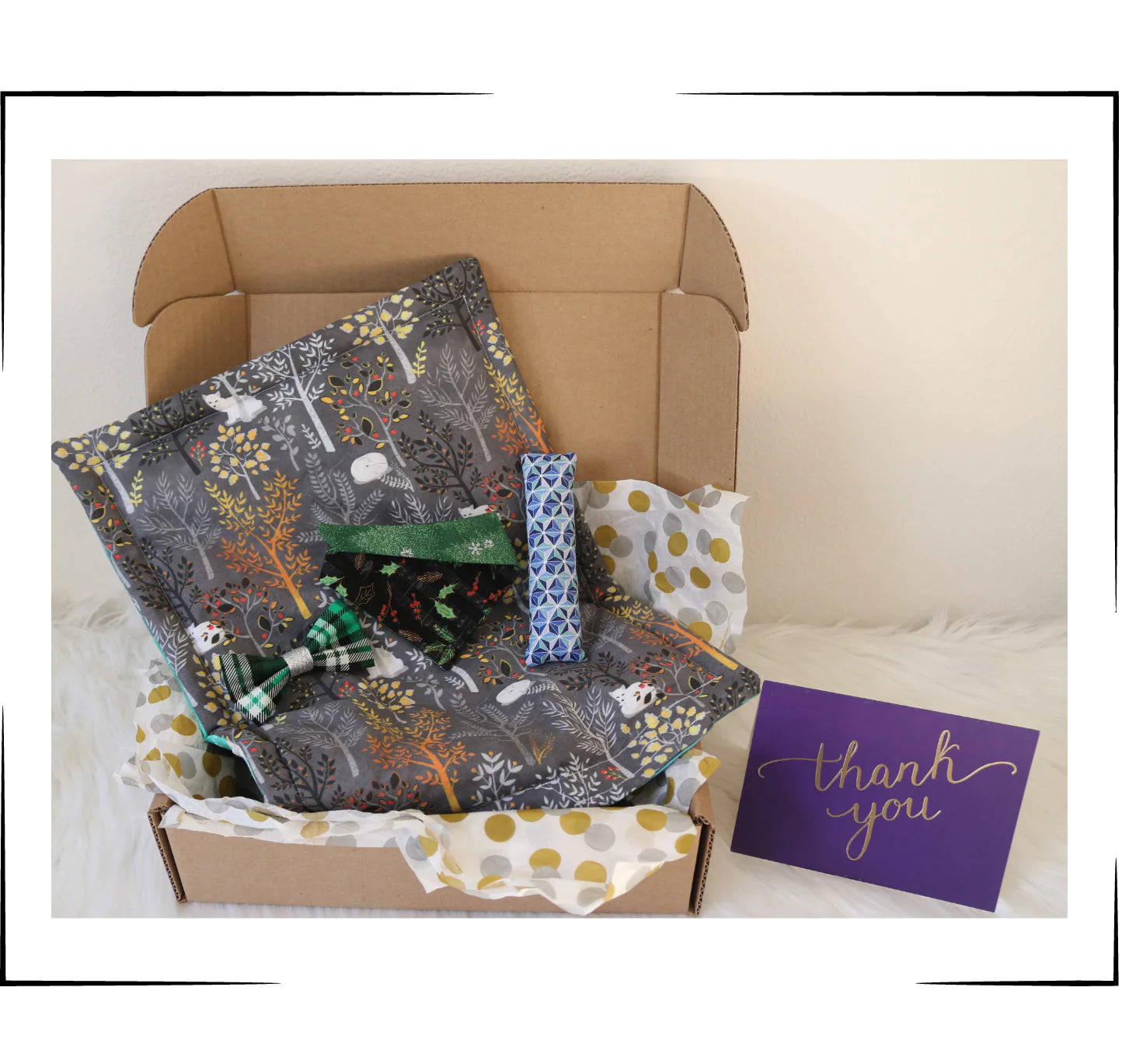 The Luminous Pets Uses Recyclable Tissue Paper and Mailers