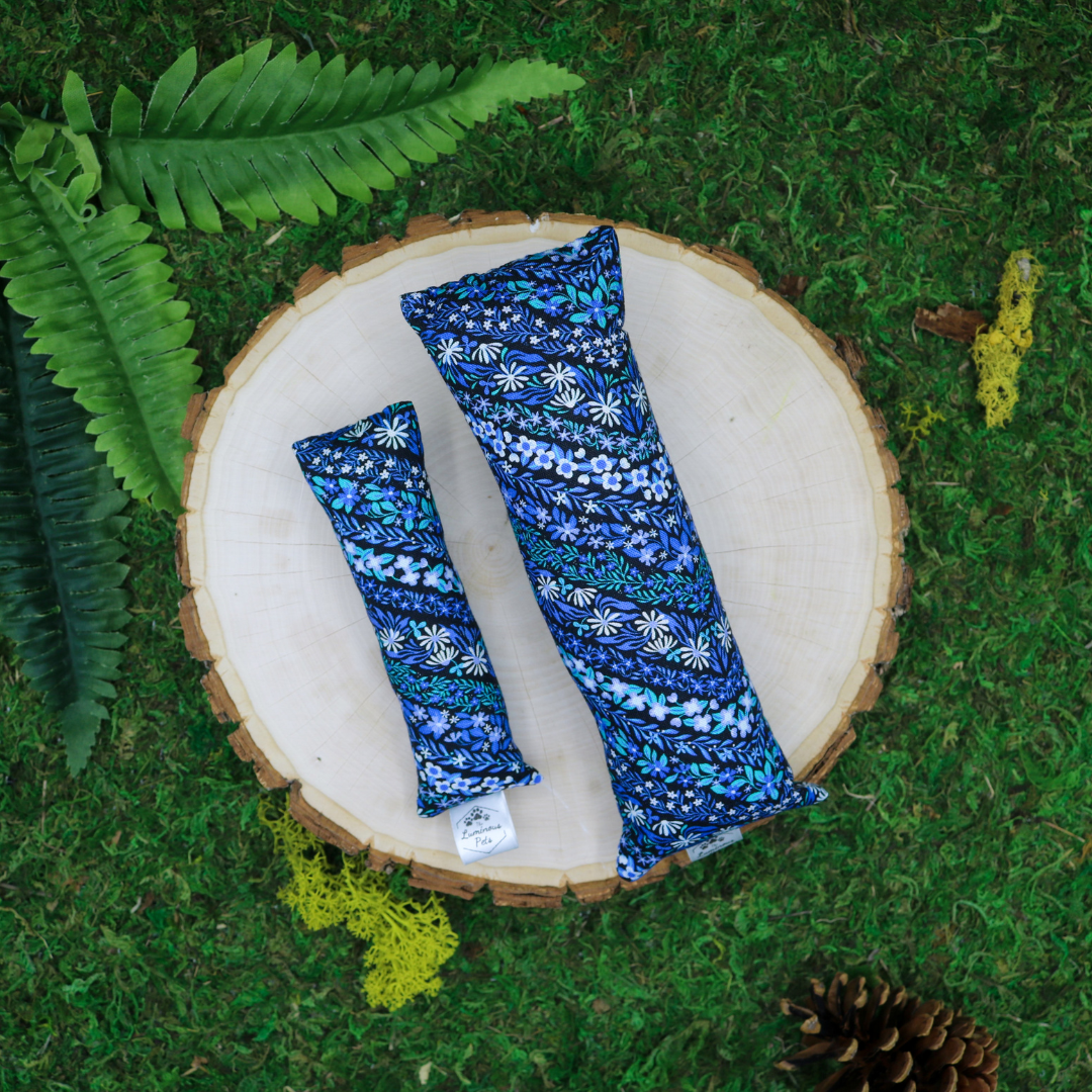 Floral Chevron Catnip with Valerian Root Cat Toy Handmade by The Luminous Pets