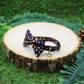 Cat Collar with bow Moons and stars by Made by Cleo