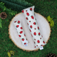 The Luminous Pets Strawberries Design Catnip with Valerian Root Kicker Toy