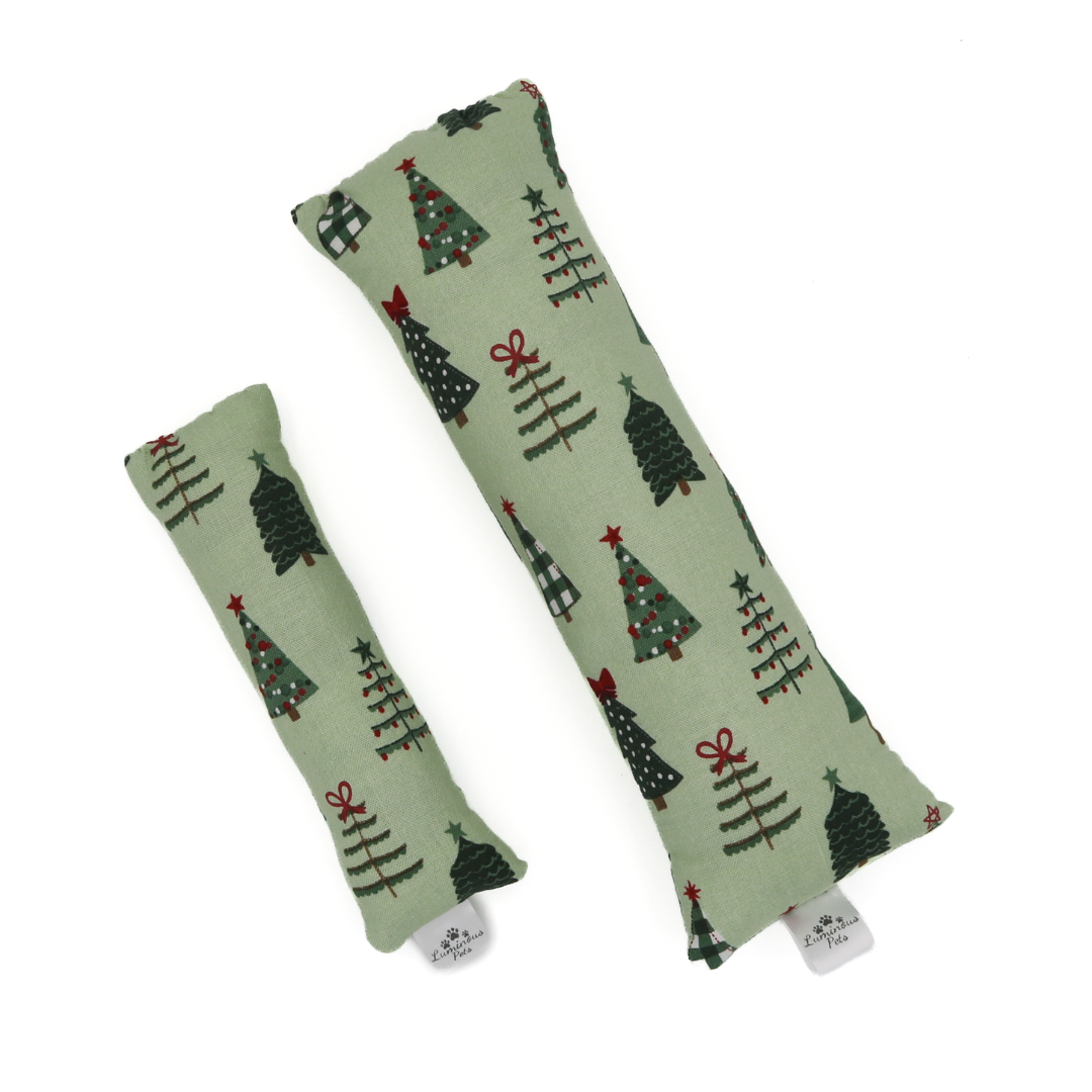 Catnip with valerian root cat toy by The Luminous Pets _ Christmas Trees 