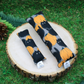 Organic catnip with valerian root cat toy kickers handmade by The Luminous Pets  Halloween black cats and pumpkins