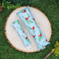 Catnip with valerian root kicker cat toy by The Luminous Pets _ Winter Holly and Red Cardinal Birds