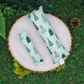 Catnip with valerian root cat toy by The Luminous Pets _ Christmas Trees on Green
