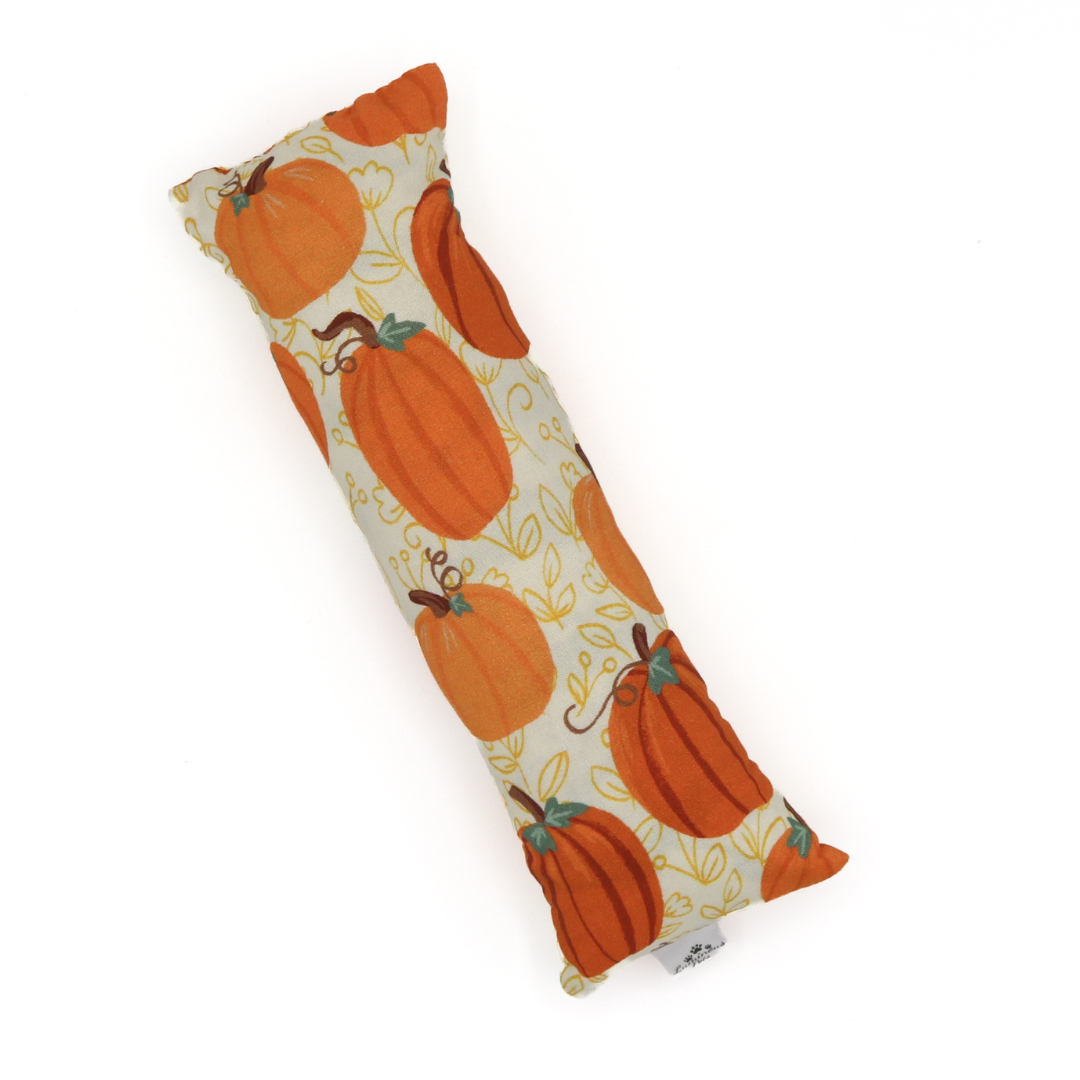 Catnip with valerian root cat toy by Luminous Pets _ Painted Pumpkins Autumn