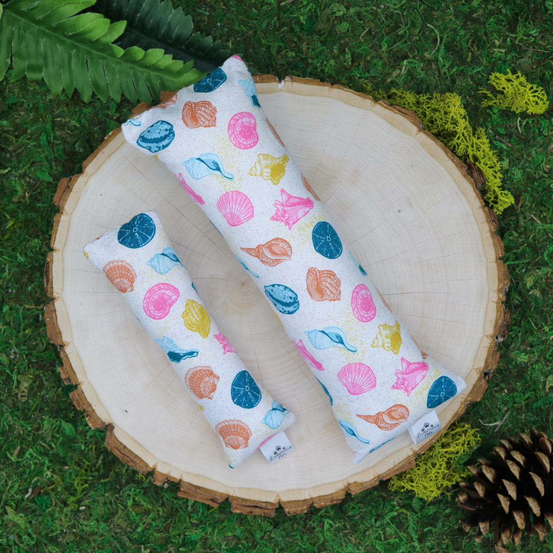 Catnip with valerian root cat toy by The Luminous Pets _ Summer seashells