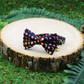 Cat Collar with bow Moons and stars by Made by Cleo