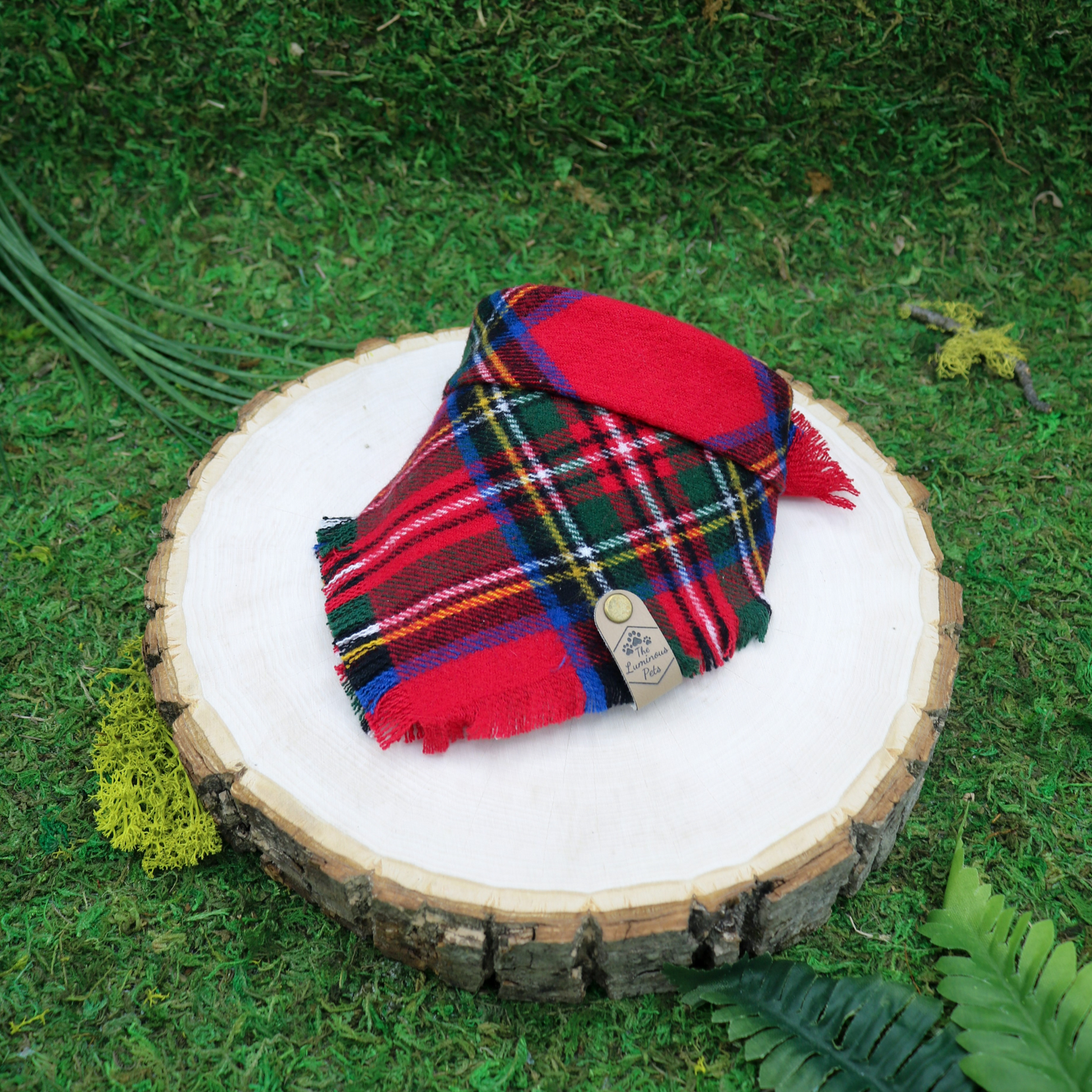 Tartan bandana best sale