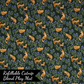 Playful red foxes refillable play mat by The Luminous Pets
