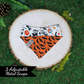 Reversible Halloween-themed pet bandanas  with bats and Halloween icons by The Luminous Pets
