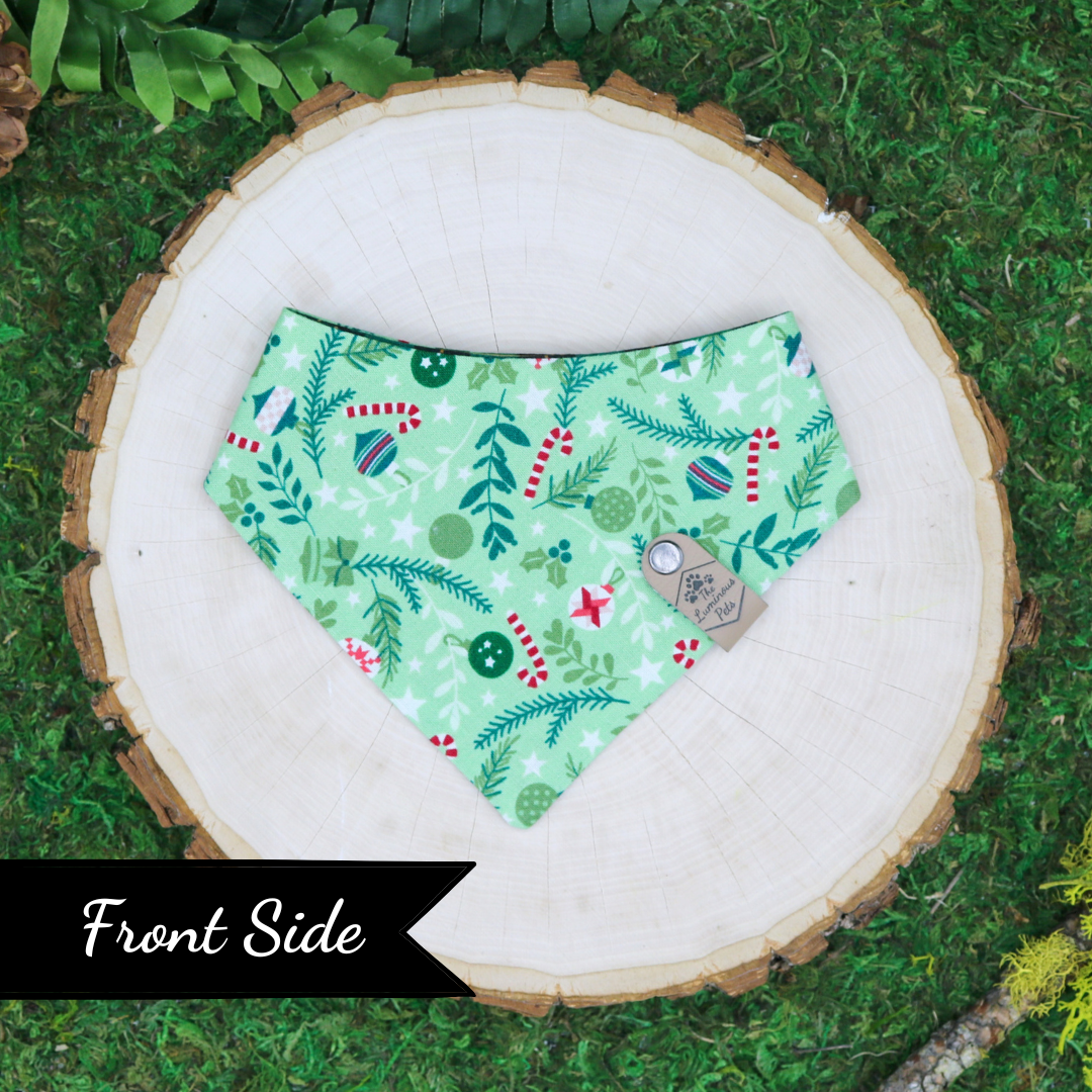 Christmas Decor Reversible Pet Bandana