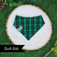 Christmas Decor Reversible Pet Bandana