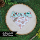 Reversible snap on pet bandanas for cats and dogs by The Luminous Pets _ Christmas Gnomes and Gingerbread Cookies