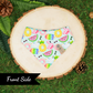 Pool Floaties & Cocktails Snap On Pet Bandana
