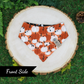 Pumpkins and witchcraft reversible Halloween and autumn bandana by Luminous Pets