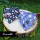 Snap on reversible pet bandanas by Luminous Pets _ Witchcraft and crystals