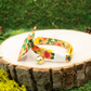 Sunflower Bow and Collar for Cat | Breakaway collar with adjustable sizing | Handmade by Made by Cleo in USA