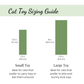 The Luminous Pets Cat Toy Sizing Guide