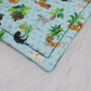 The Luminous Pets Refillable Catnip Play Mat with Catnip and Valerian Root Pouches - Design Cats and Plants