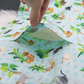 The Luminous Pets Refillable Catnip Play Mat with Catnip and Valerian Root Pouches - Design Cats and Plants