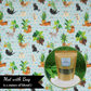 Cats with Plants Refillable Mat with Catnip Blend (Bundle)