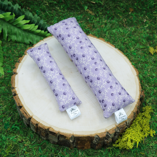 Catnip with valerian root cat toy by The Luminous Pets Purple