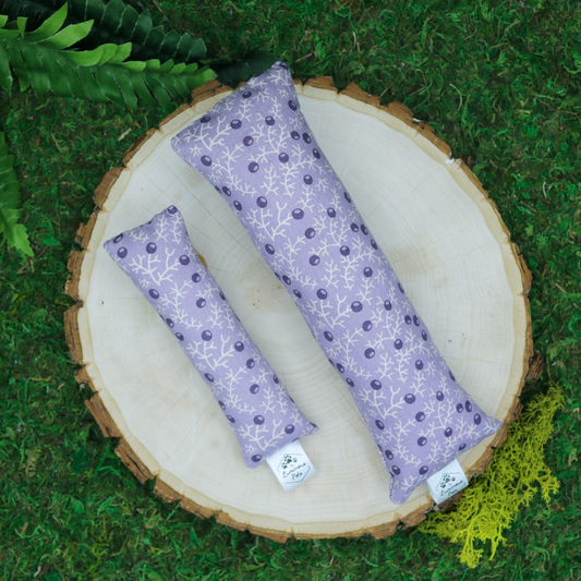 Catnip with valerian root cat toy by The Luminous Pets Purple